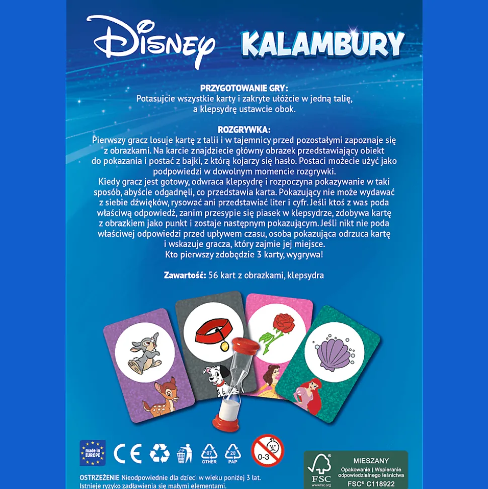 Gra podróżna Kalambury, Disney