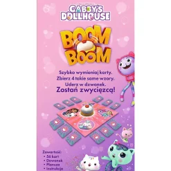 Gra rodzinna Boom Boom Koci Domek Gabi