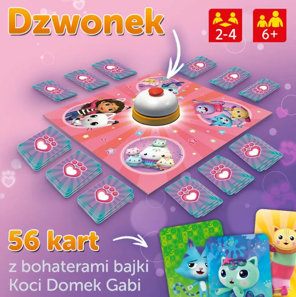Gra rodzinna Boom Boom Koci Domek Gabi