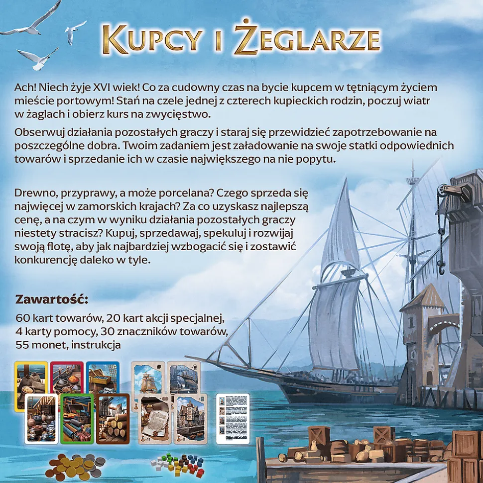 Gra rodzinna Kupcy i Żeglarze