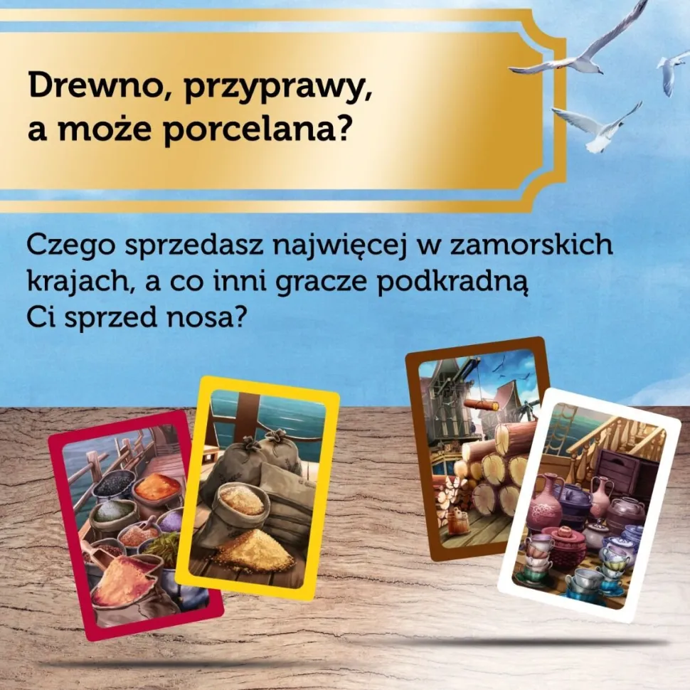 Gra rodzinna Kupcy i Żeglarze