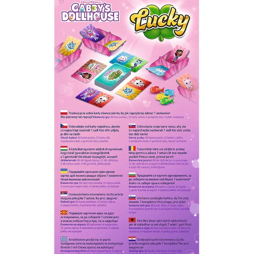 Gra rodzinna Lucky Koci Domek Gabi
