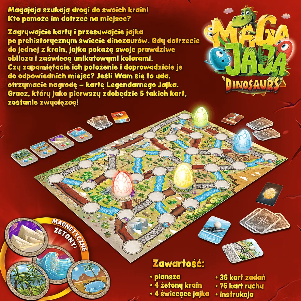 Gra rodzinna Magajaja Dinosaurs