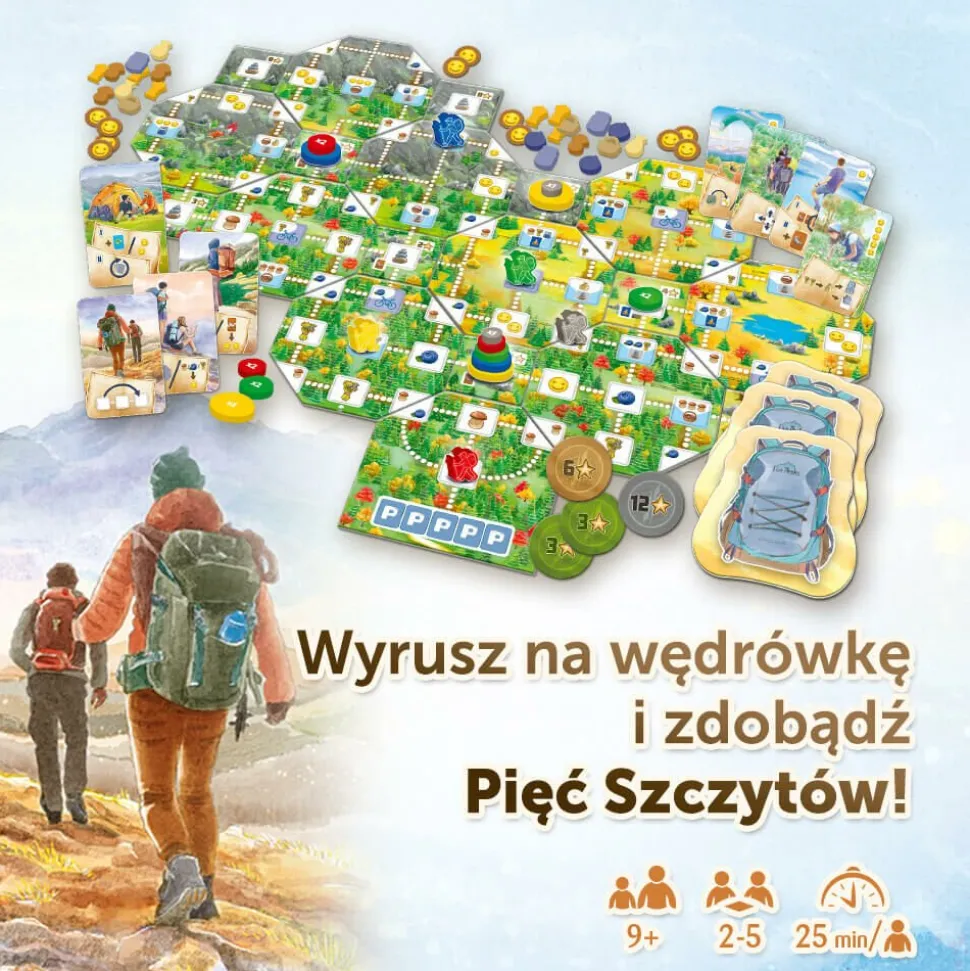 Gra rodzinna Pięć Szczytów