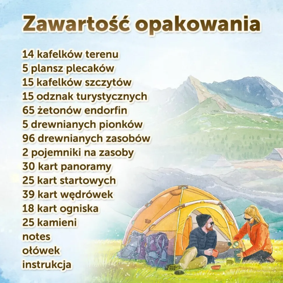 Gra rodzinna Pięć Szczytów