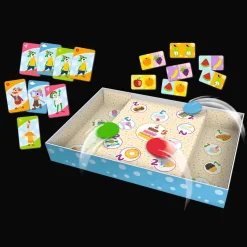 Gra rodzinna Rodzina Treflików 3w1 Domino Pchełki Kuku Trefliki