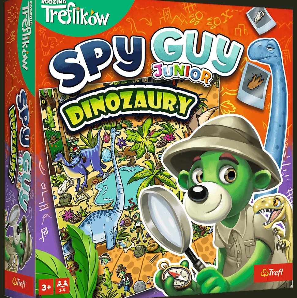 Gra rodzinna Spy Guy Junior Dinozaury