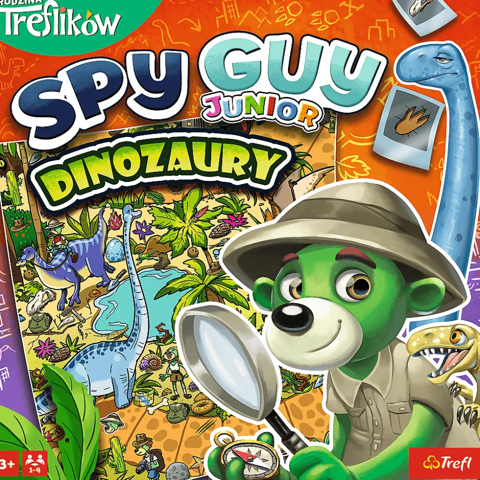Gra rodzinna Spy Guy Junior Dinozaury