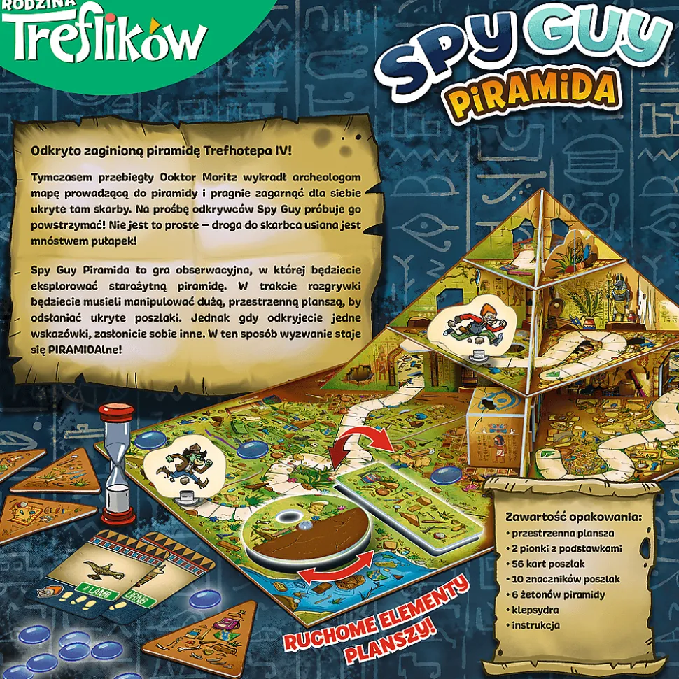 Gra rodzinna Spy Guy Piramida
