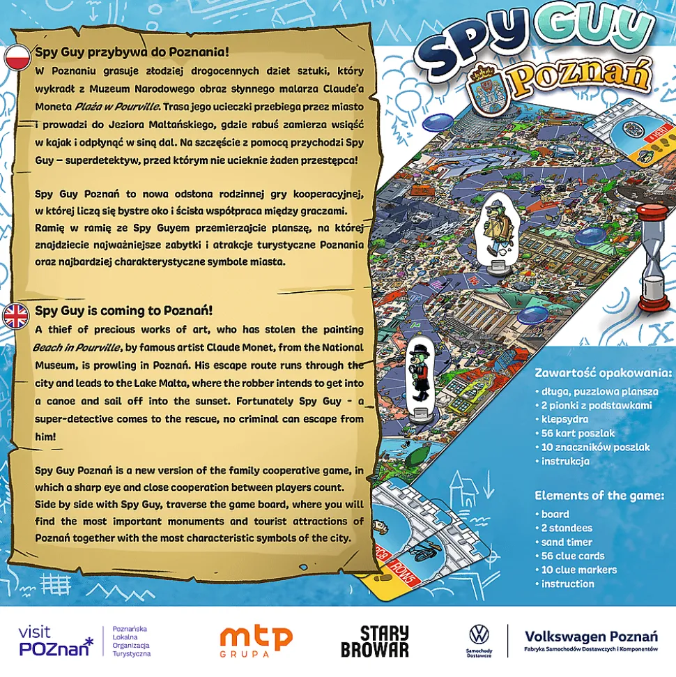 Gra Rodzinna Spy Guy Poznań