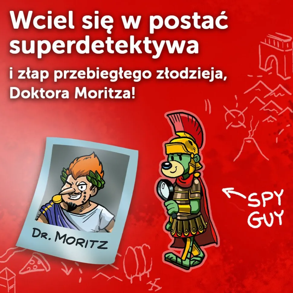 Gra rodzinna Spy Guy Rzym