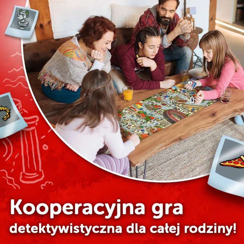 Gra rodzinna Spy Guy Rzym