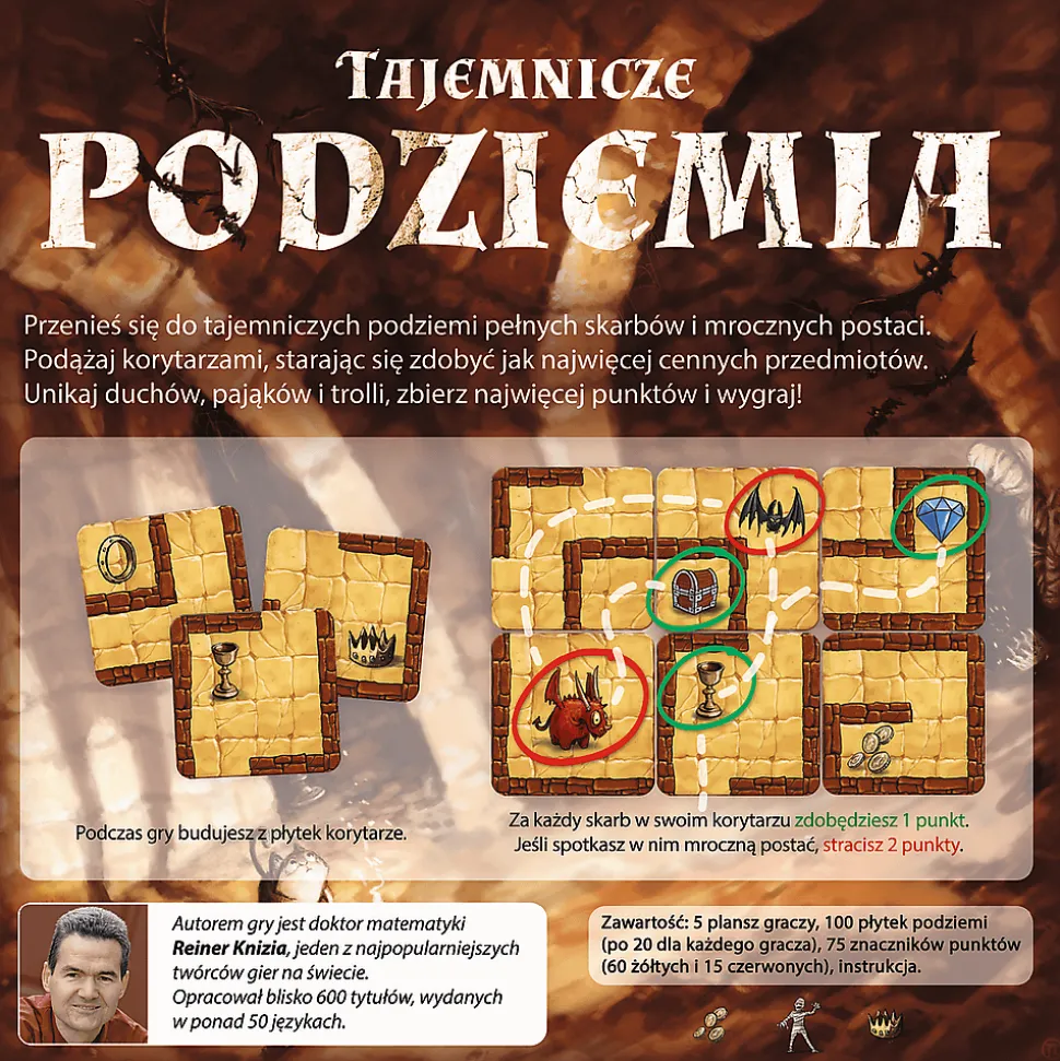 Gra rodzinna Tajemnicze Podziemia
