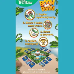 Gra zręcznościowa Boom Boom Rodzina Treflików