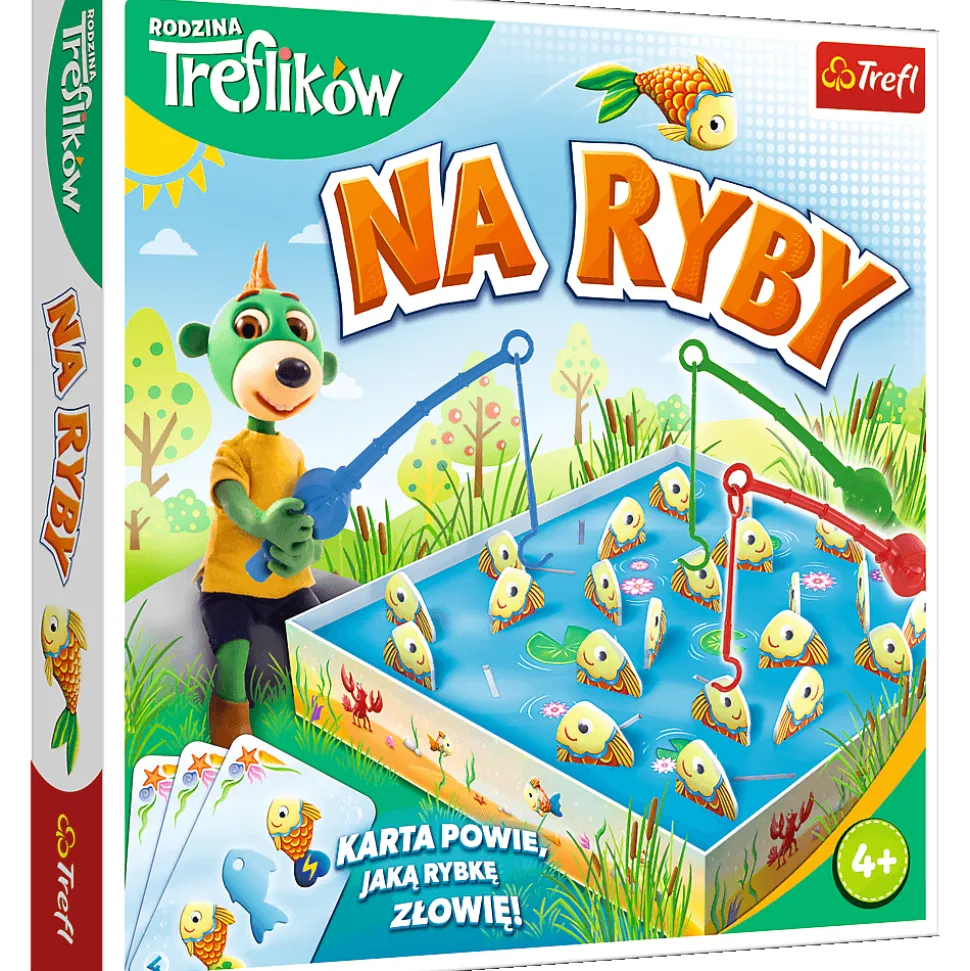 Gra zręcznościowa Na Ryby Rodzina Treflików
