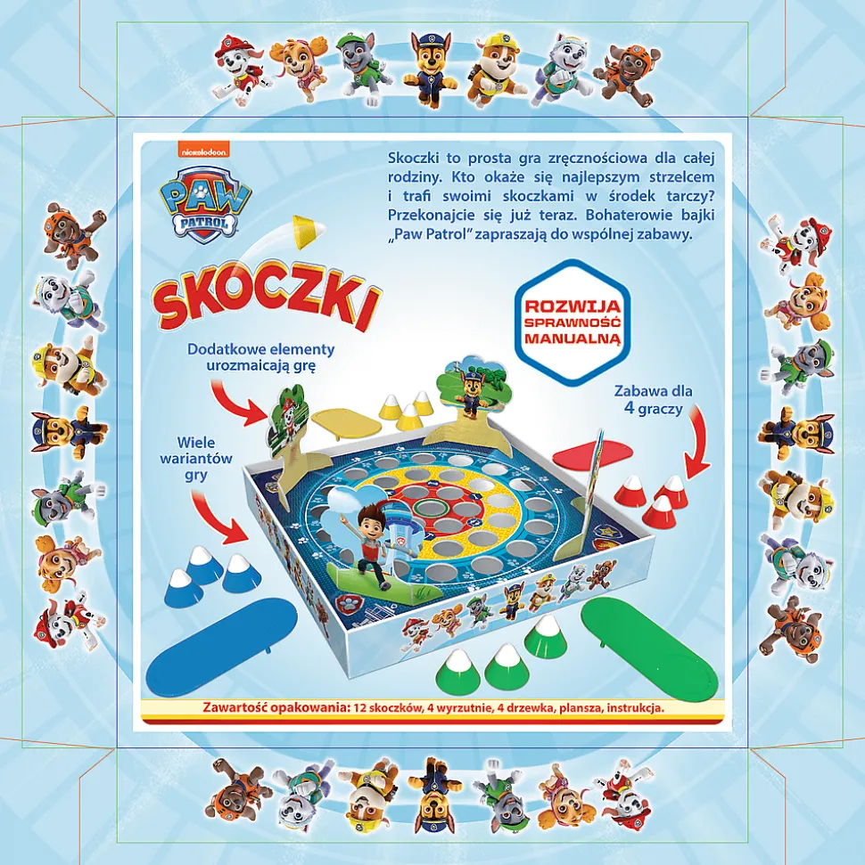 Gra zręcznościowa Skoczki Psi Patrol