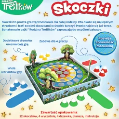 Gra zręcznościowa Skoczki, Rodzina Treflików