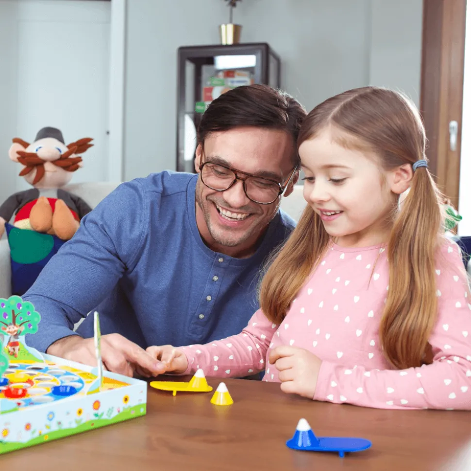 Gra zręcznościowa Skoczki Rodzina Treflików