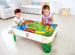Hape - Stolik do zabawy kolejką