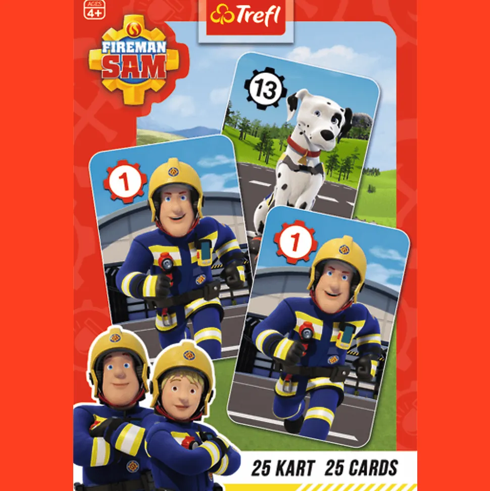 Karty Piotruś Strażak Sam