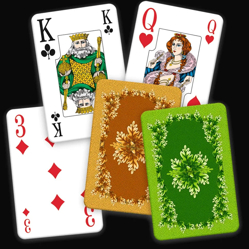 Karty standardowe 55 listków Classic Senior