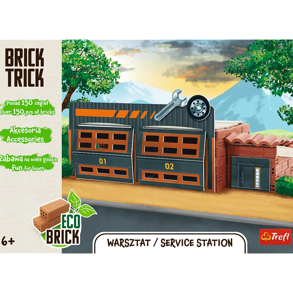 Klocki ceramiczne Brick Trick - Warsztat / Service station