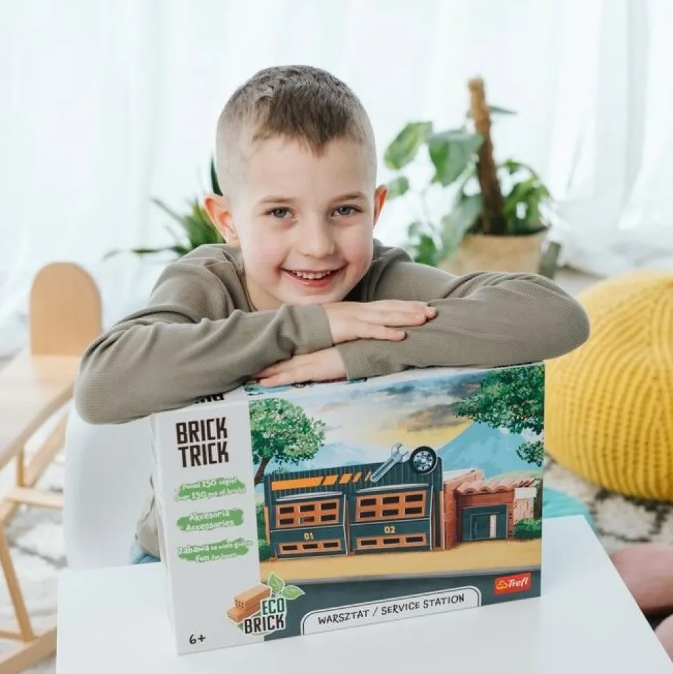 Klocki ceramiczne Brick Trick - Warsztat / Service station