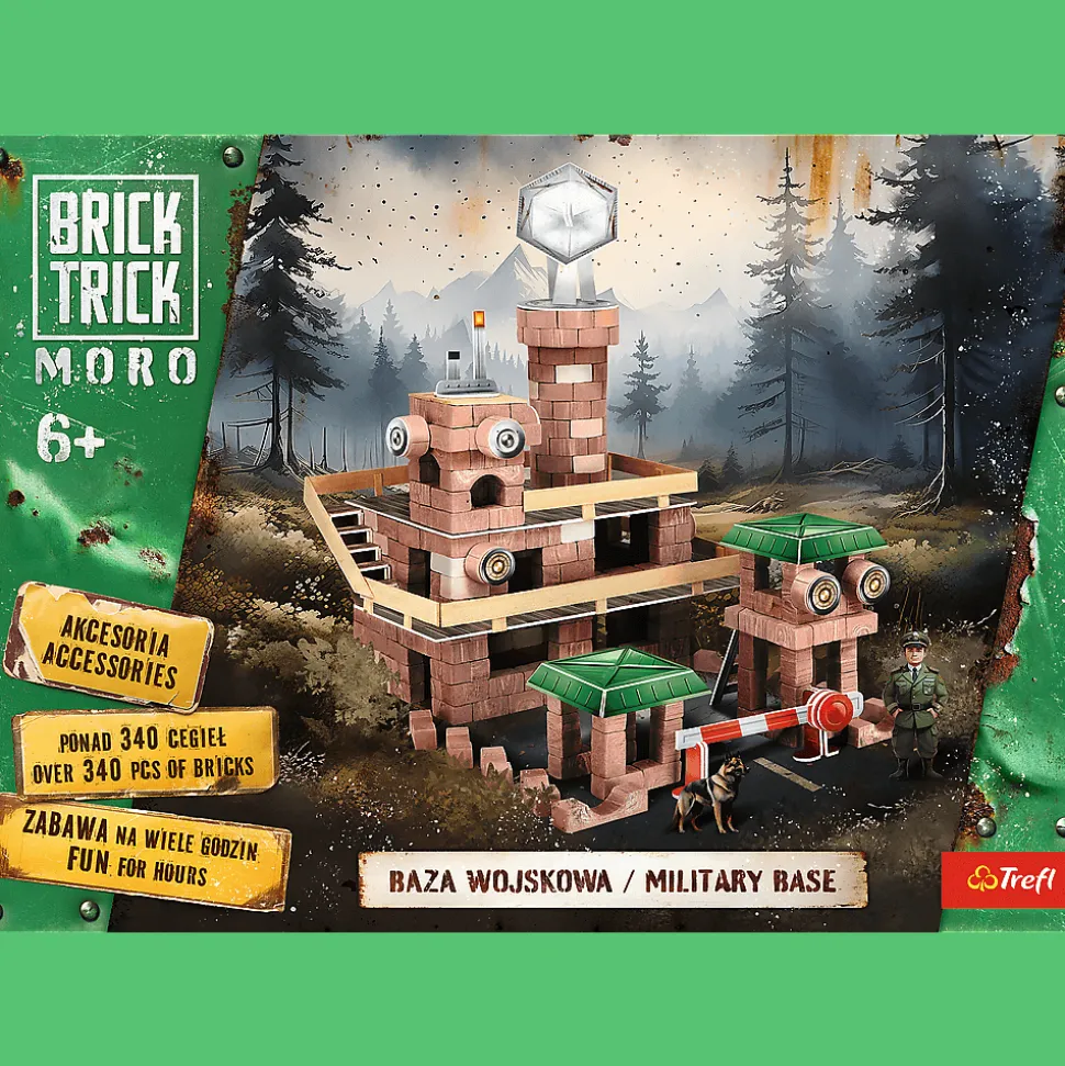 Klocki ceramiczne Brick Trick Moro - Baza wojskowa