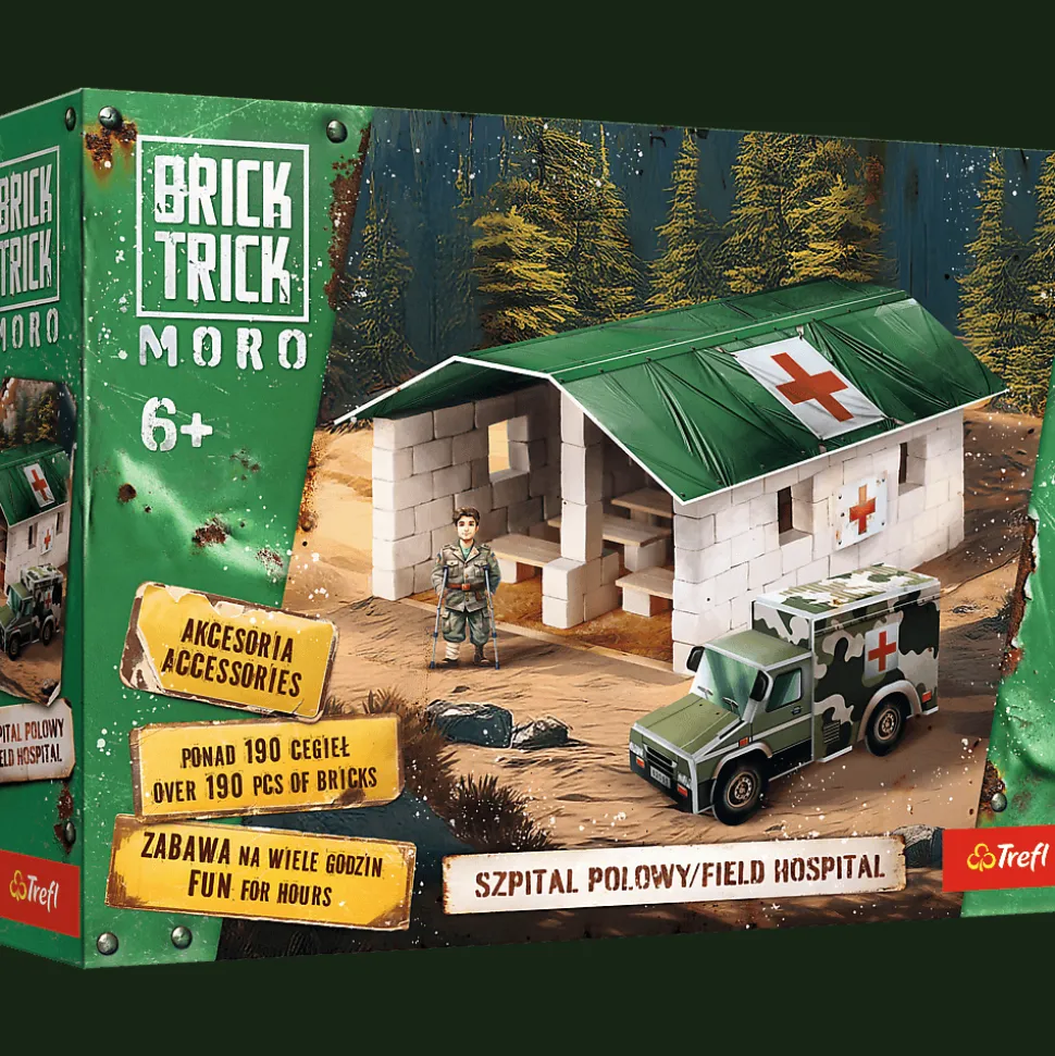 Klocki ceramiczne Brick Trick Moro - Szpital polowy