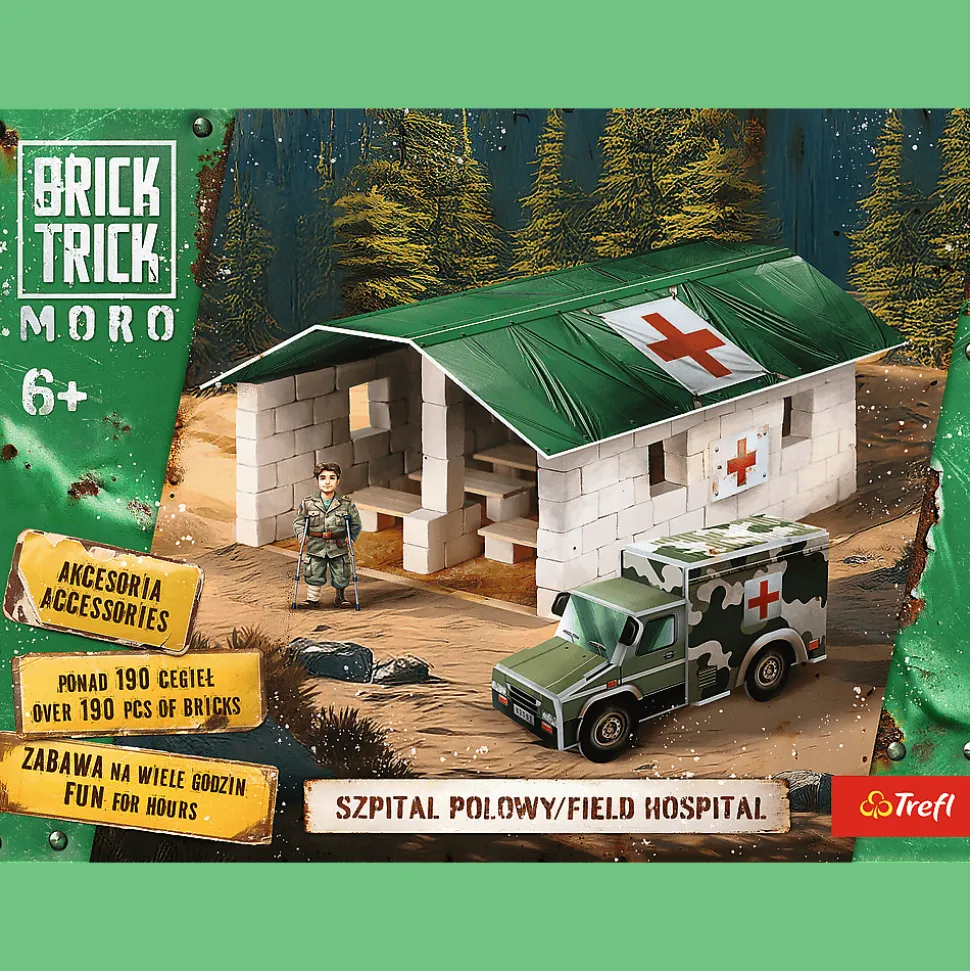 Klocki ceramiczne Brick Trick Moro - Szpital polowy