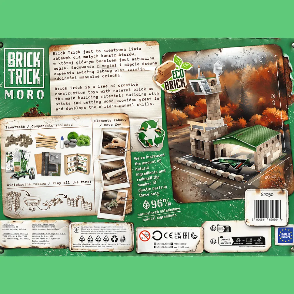 Klocki ceramiczne Brick Trick Moro - Lotnisko wojskowe