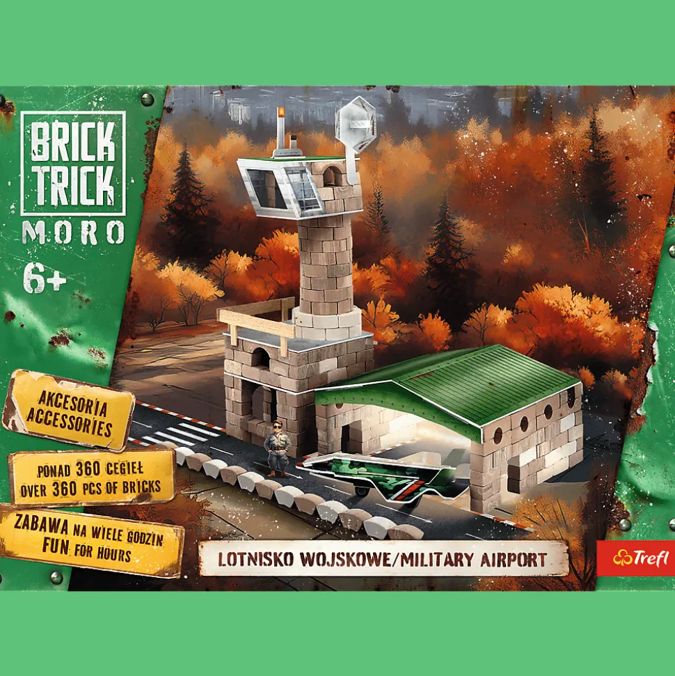 Klocki ceramiczne Brick Trick Moro - Lotnisko wojskowe