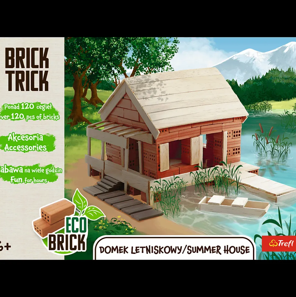 Klocki ceramiczne Brick Trick - Domek Letniskowy / Summer House