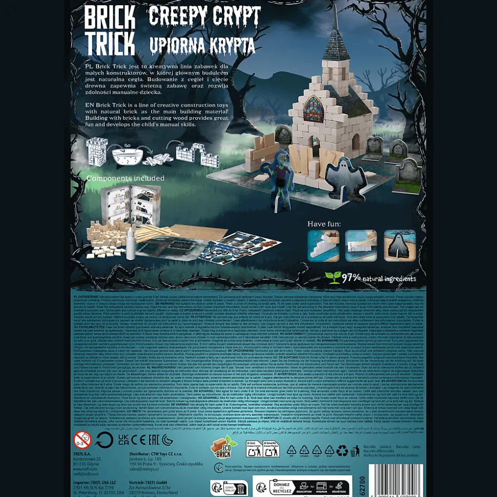 Klocki ceramiczne Brick Trick Halloween - Upiorna Krypta