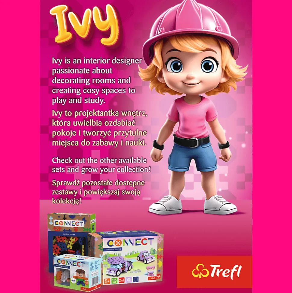 Klocki Connect Squad, figurka Ivy