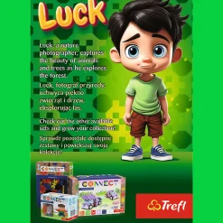 Klocki Connect Squad, figurka Luck