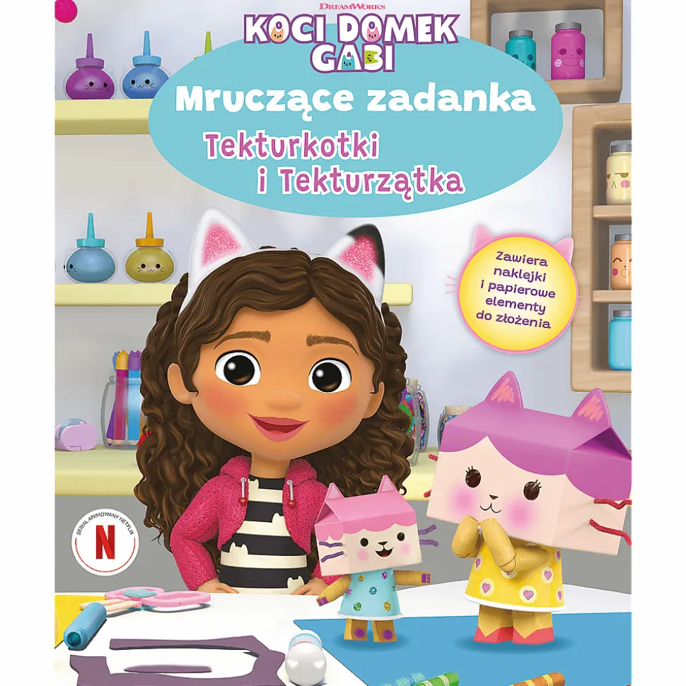 Koci Domek Gabi. Mruczące zadanka Tekturkotki i Tekturzątka