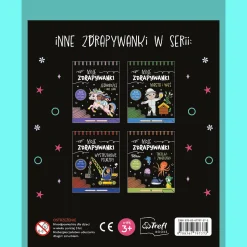 Książka aktywizujaca Modelki. Moje zdrapywanki