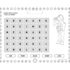 Książka aktywizująca Giga notes z naklejkami, Strażak Sam