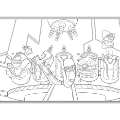 Książka aktywizująca Gru i Minionki: Pod przykrywką, Wyjątkowa kolorowanka