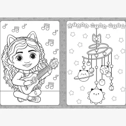 Książka aktywizująca Koci Domek Gabi. Kociastyczny zeszyt do kolorowania