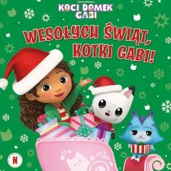 Książka aktywizująca Koci Domek Gabi. Wesołych świąt, kotki Gabi!