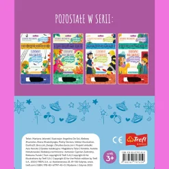 Książka aktywizująca Księżniczki, wróżki, syrenki. Cudowne malowanki z pisakiem wodnym