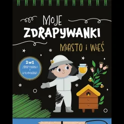 Książka aktywizująca Miasto i wieś. Moje zdrapywanki