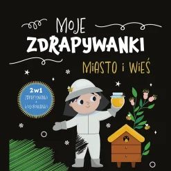 Książka aktywizująca Miasto i wieś. Moje zdrapywanki