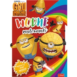 Książka aktywizująca Minionki, malowanka wodna