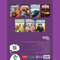 Książka aktywizująca Modelki, kolorowanka