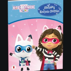 Książka aktywizująca Obrońcy kociego domku Koci Domek Gabi