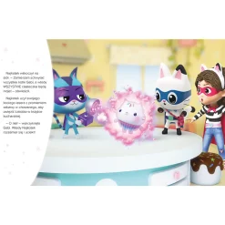 Książka aktywizująca Obrońcy kociego domku Koci Domek Gabi