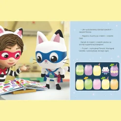 Książka aktywizująca Obrońcy kociego domku Koci Domek Gabi